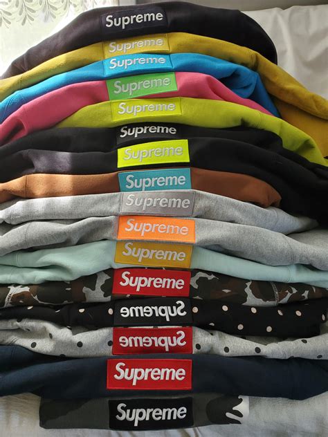 supreme box logo collections.